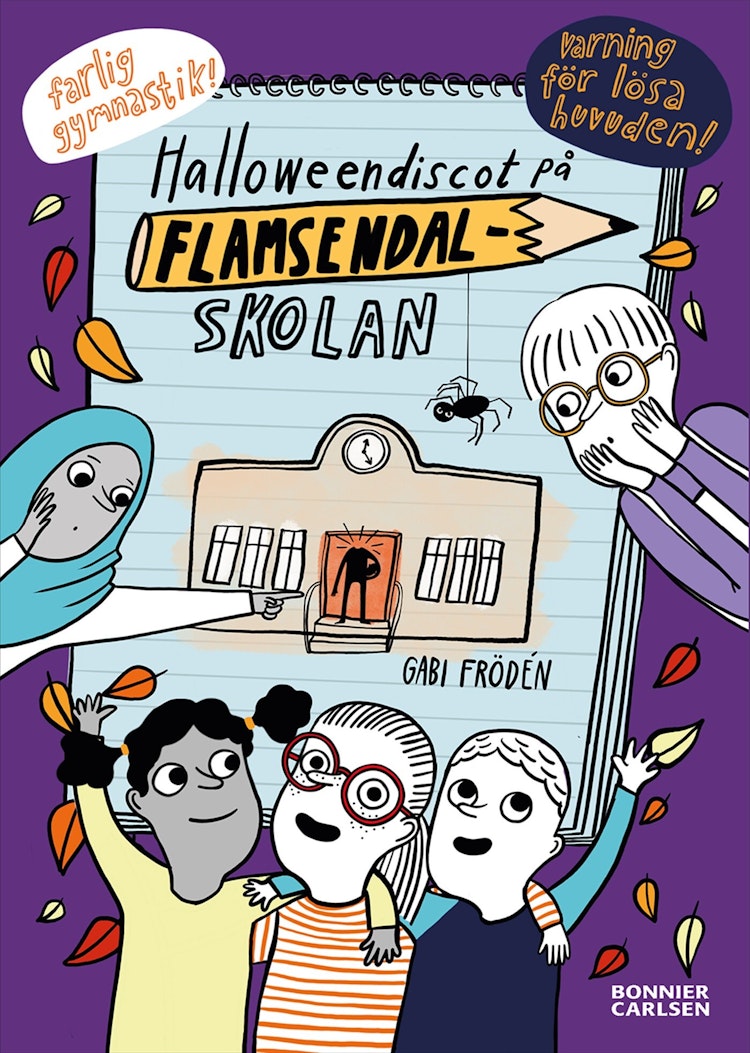 Halloweendiscot på Flamsendalskolan - finns i Rutströms bokhandel