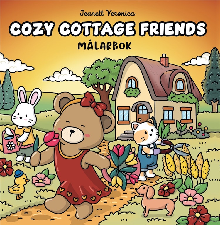 Cozy Cottage Friends - finns i Rutströms bokhandel