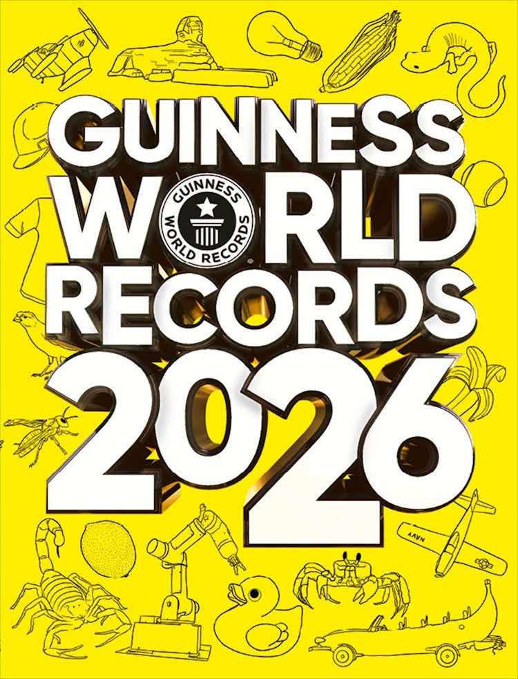 Guinness World Records 2026 - finns i Rutströms bokhandel