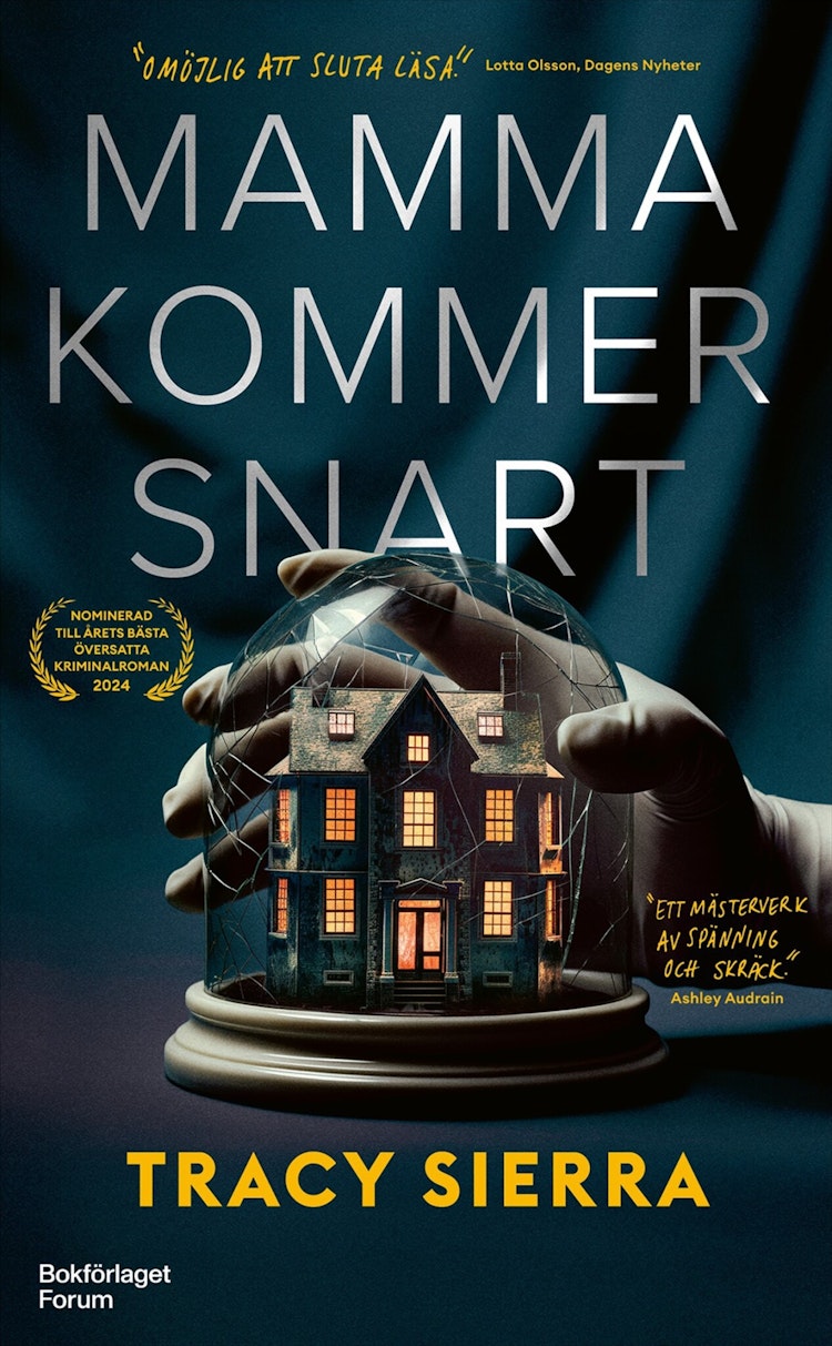 Mamma kommer snart - finns i Rutströms bokhandel