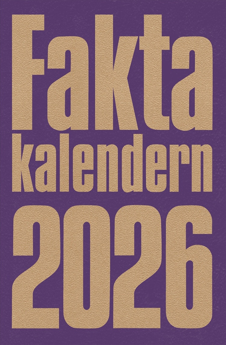 Faktakalendern 2026 - finns i Rutströms bokhandel