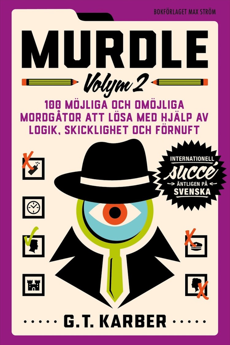 Murdle Volym 2 - finns i Rutströms bokhandel