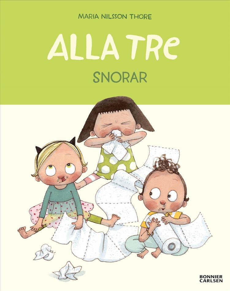 Alla tre snorar - finns i Rutströms bokhandel