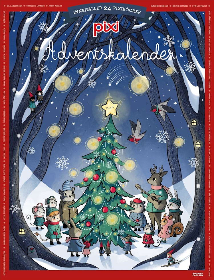 Pixi adventskalender – Maria Trolle - finns i Rutströms bokhandel