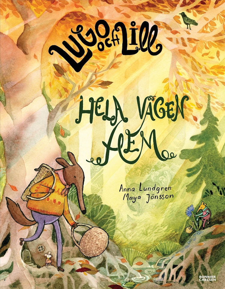 Lugo och Lill. Hela vägen hem - finns i Rutströms bokhandel
