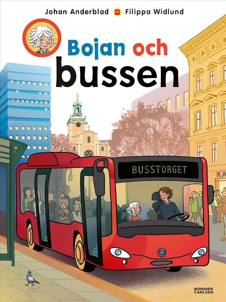 Bojan och bussen - finns i Rutströms bokhandel
