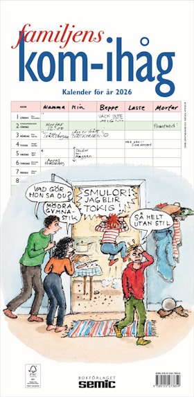 Familjens kom-ihåg-kalender 2026