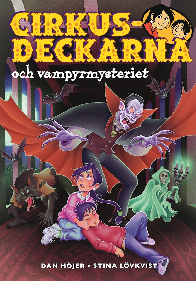 Cirkusdeckarna och vampyrmysteriet - finns i Rutströms bokhandel