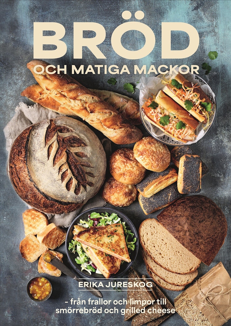 Bröd och matiga mackor - finns i Rutströms bokhandel