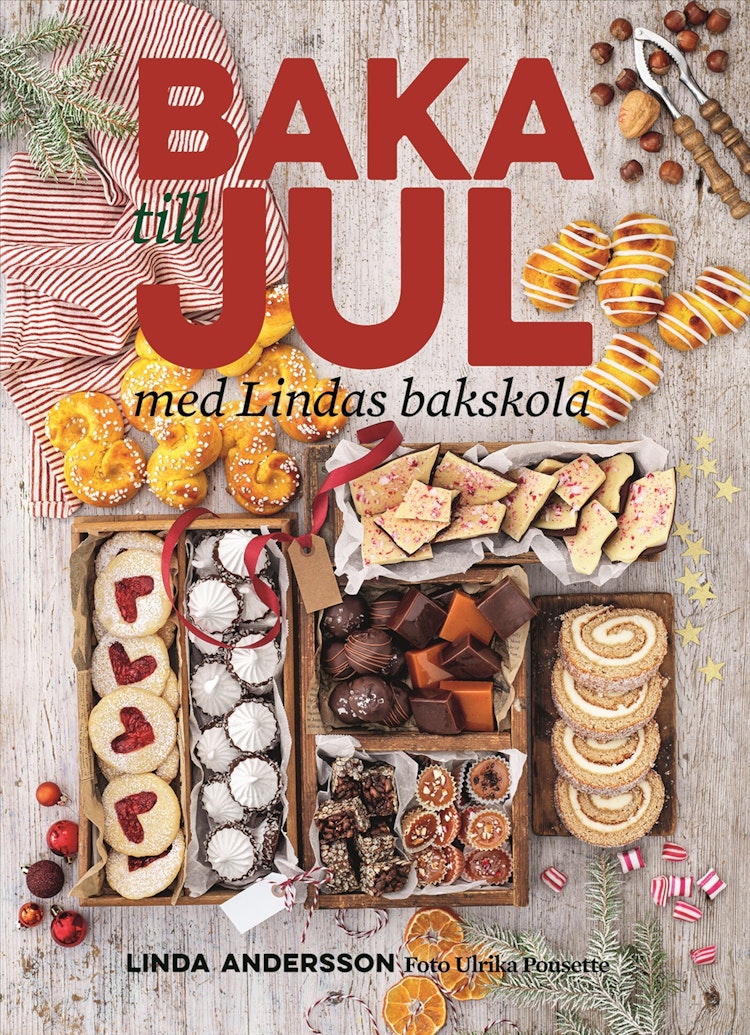 Baka till jul med Lindas bakskola - finns i Rutströms bokhandel