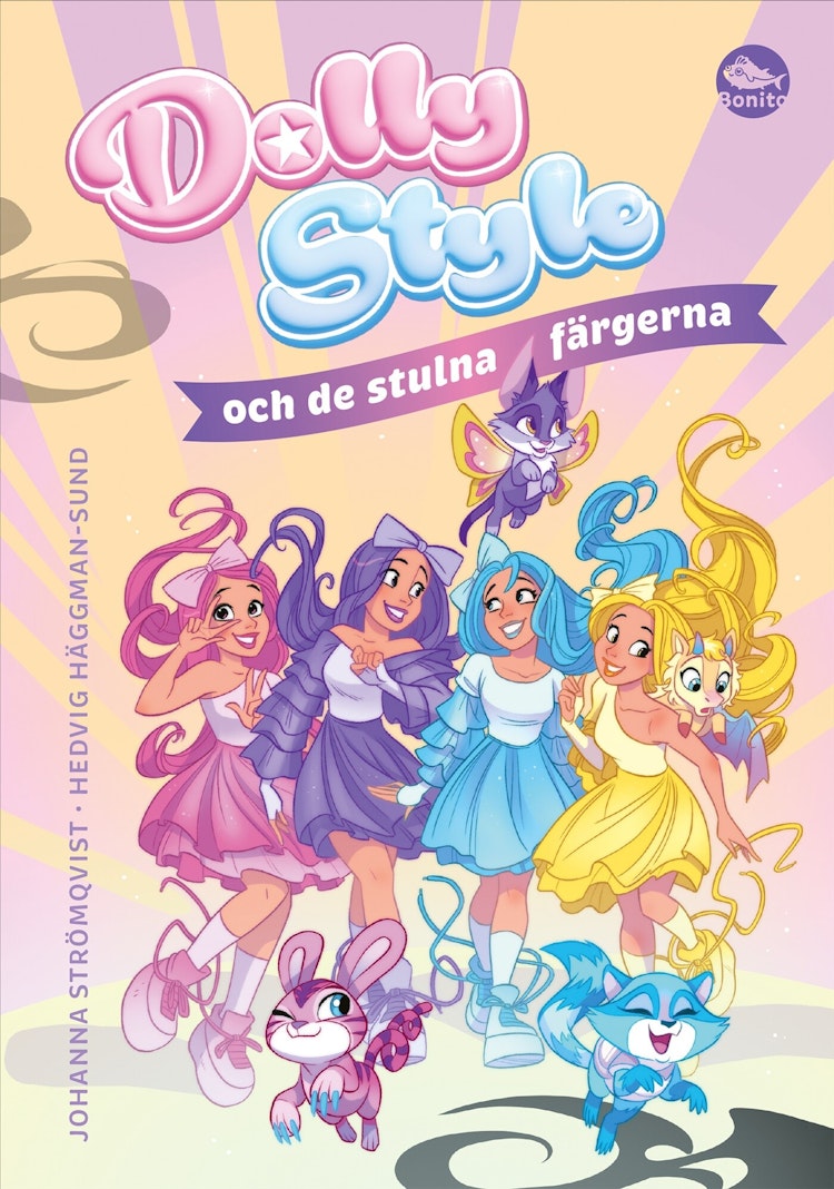 Dolly Style och de stulna färgerna - finns i Rutströms bokhandel