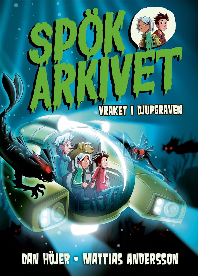 Spökarkivet – Vraket i djupgraven - finns i Rutströms bokhandel