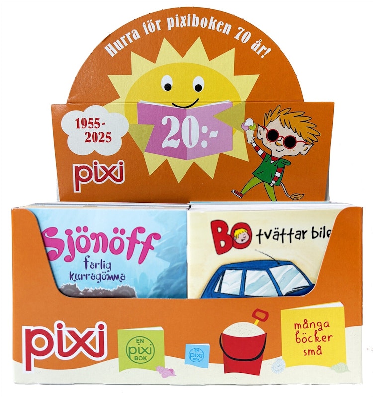 Pixi säljförpackning 268 - finns i Rutströms bokhandel