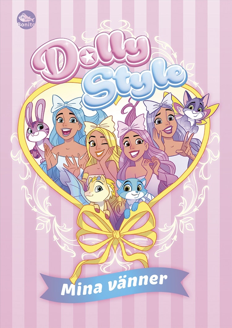 Dolly Style: Mina vänner-bok - finns i Rutströms bokhandel