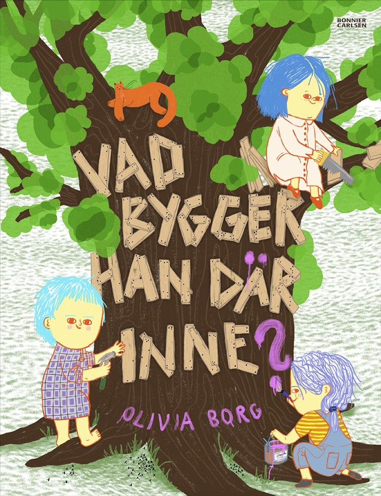 Vad bygger han där inne - finns i Rutströms bokhandel