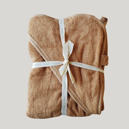 BABY HOODED TOWEL - SUNKISSED