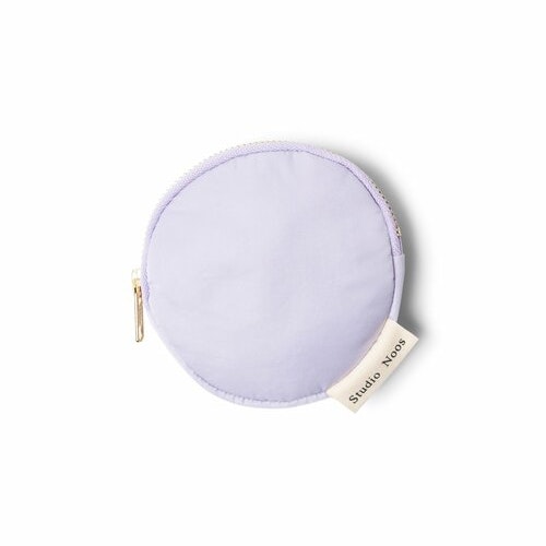 lilac puffy wallet
