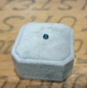 Blå briljantslipad diamant 4mm