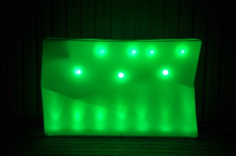 Bardisk, Vondom Faz Bar med ishink - Multi Light LED