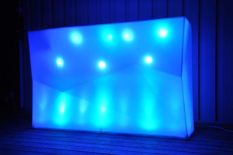 Bardisk, Vondom Faz Bar med ishink - Multi Light LED