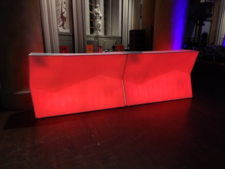 Bardisk, Vondom Faz Bar med ishink - Multi Light LED