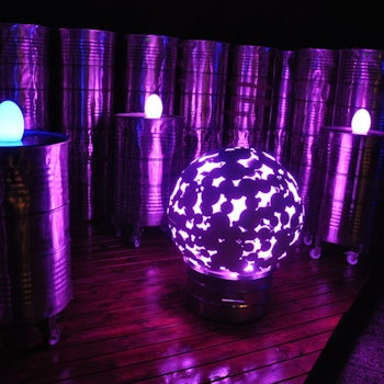 Multi LED Zero Camo Ball - 80 cm