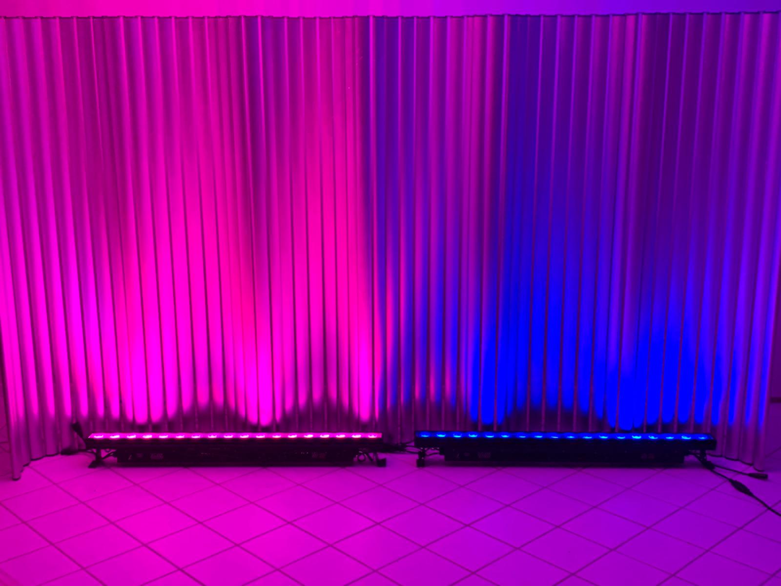 LED vägg i aluminium - 3 till 6 meter - Avdelare scen & utställning