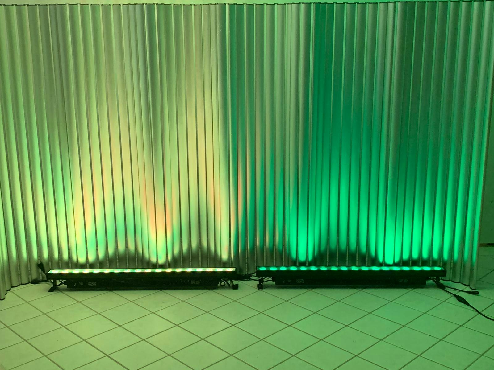 LED vägg i aluminium - 3 till 9 meter - Avdelare scen & utställning