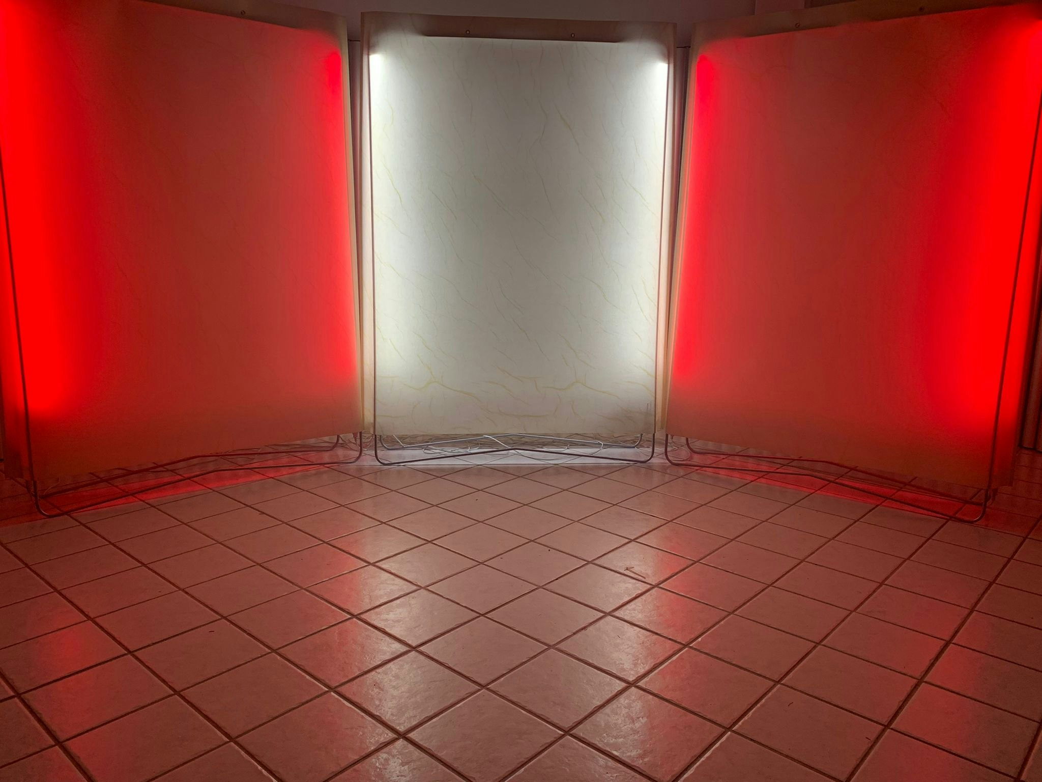 Hyr LED vägg - 160 x 100 cm