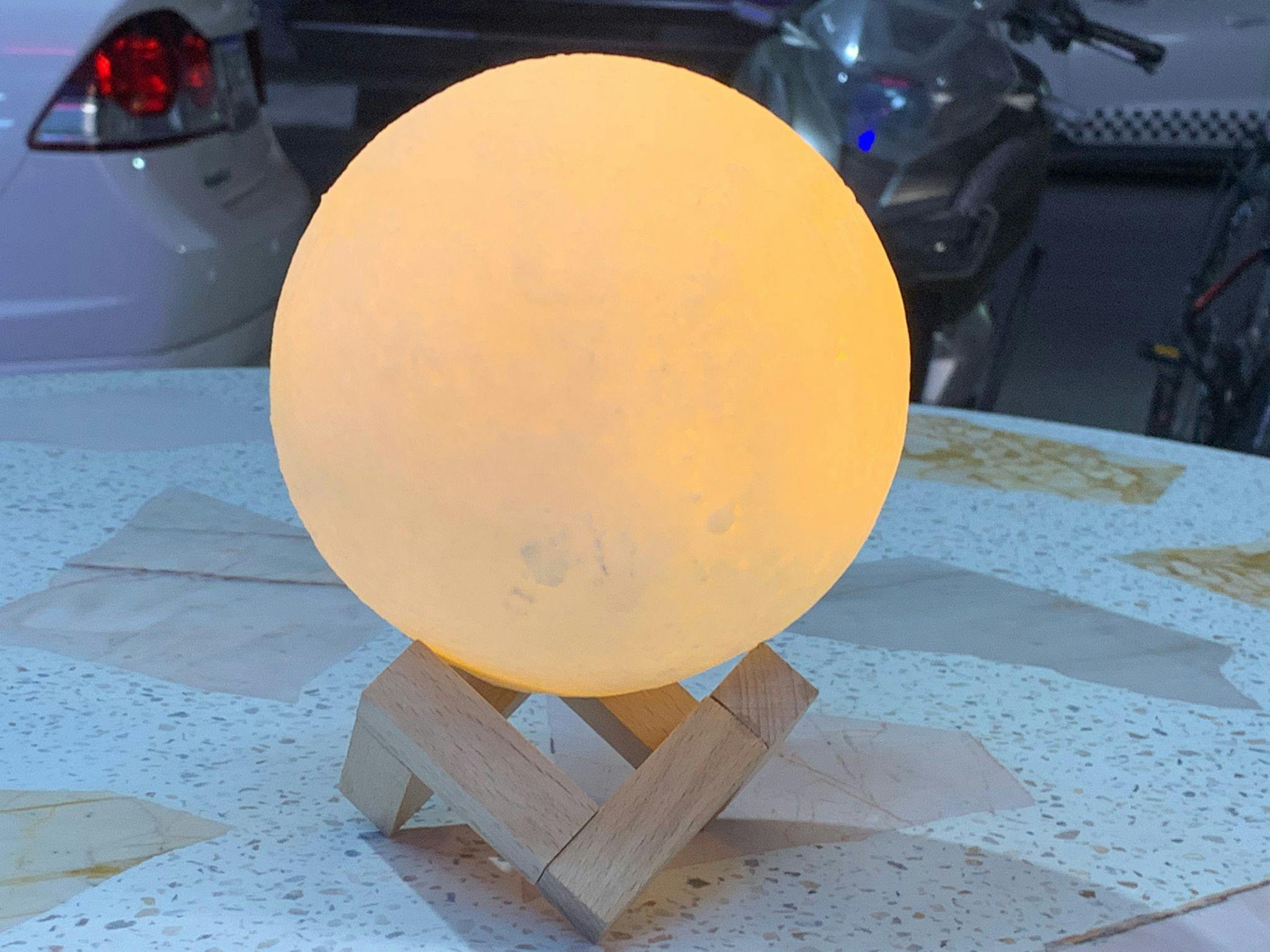 Hyr bordslampa, MoonBall - Uppladdningsbar