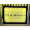 Hyr LED skylt