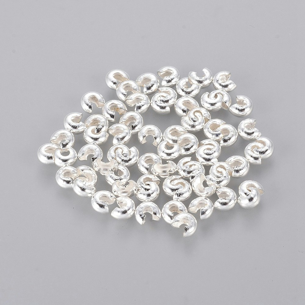 2373 Knutgömmor mörk silver 20stk