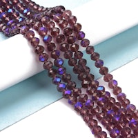 2450 Electropläterad 4mm purple