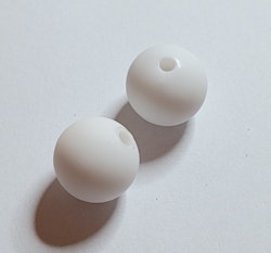 3264 akrylpärla 15mm creme matt