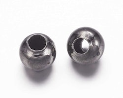 1449 Mellandels pärlor 3mm gunmetall 200 stk