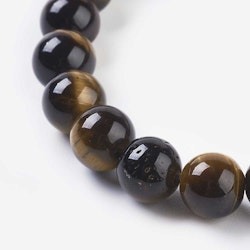 1531 Tigers eye 6mm på sträng