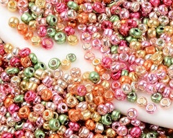 8/0 seed beads julmix 3,1mm 40 gram