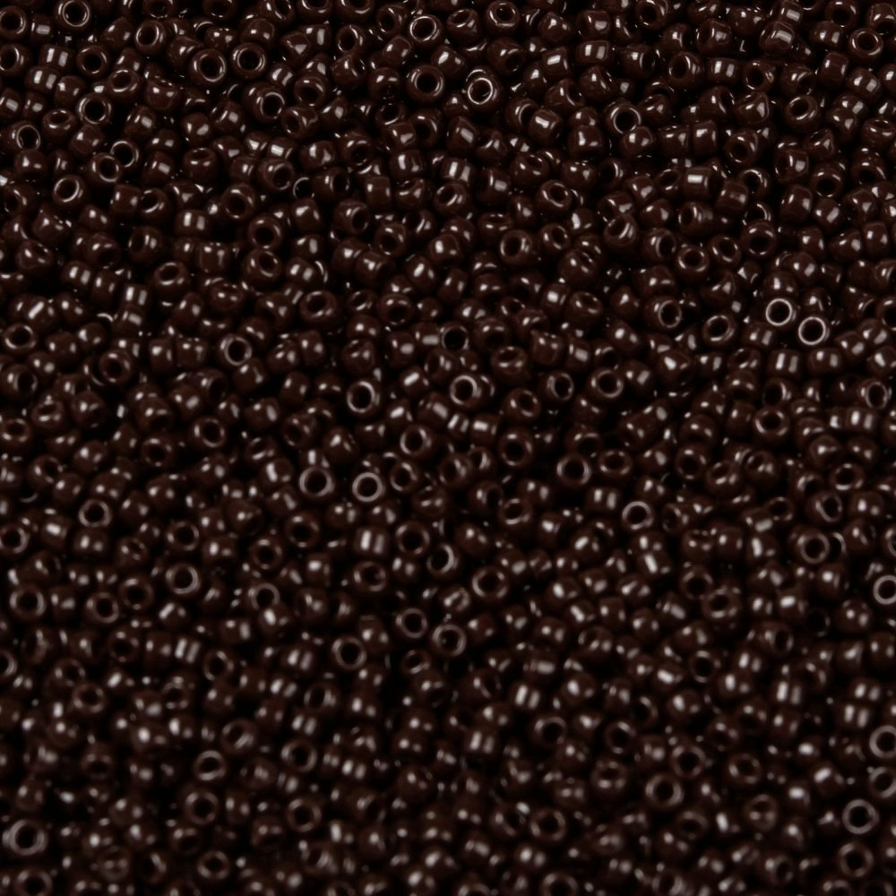 Seed bead 15/0 Toho Opaque oxeblood (46) 10 gram