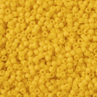 1968 Seed bead 11/0 Toho opaque frost sunshine (42BF) 10 gram