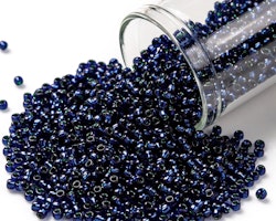 Seed bead 11/0 Toho greenlined cobalt (2203) 10 gram