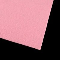 Pärl underlag filt rosa 30x30cm