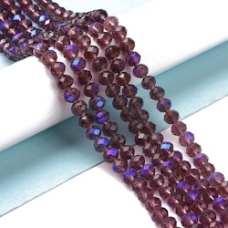 2449 Electropläterad 6mm purple