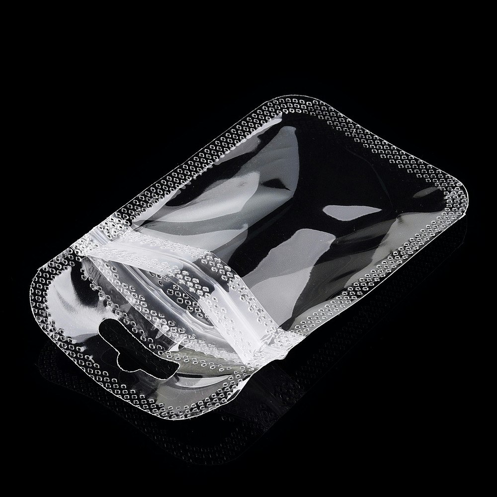 3053 Transparent plastpåse med zipp 9x5cm  20stk