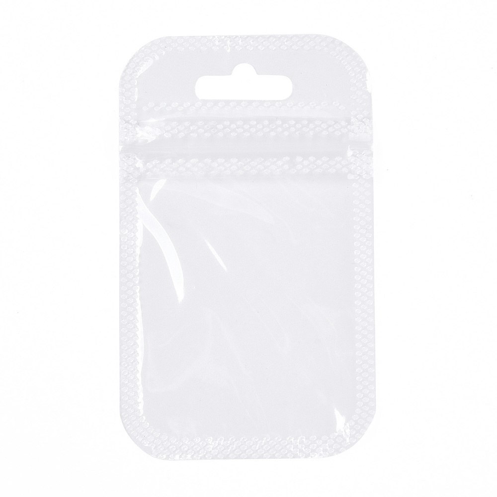 3053 Transparent plastpåse med zipp 9x5cm  20stk
