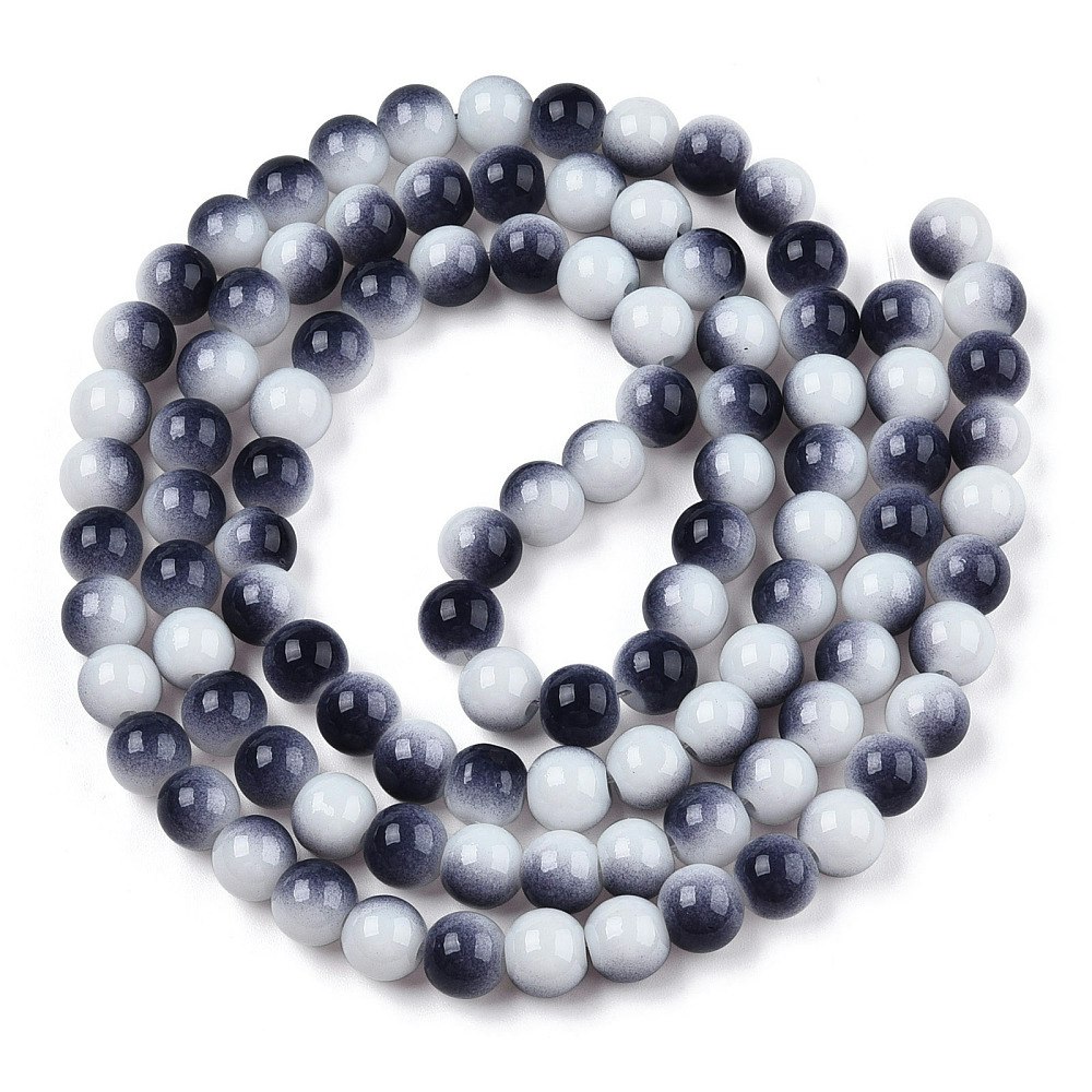 3055 Glaspärla 8mm preussian blue
