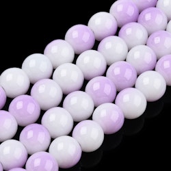 3056 Glaspärla 8mm preussian plommon