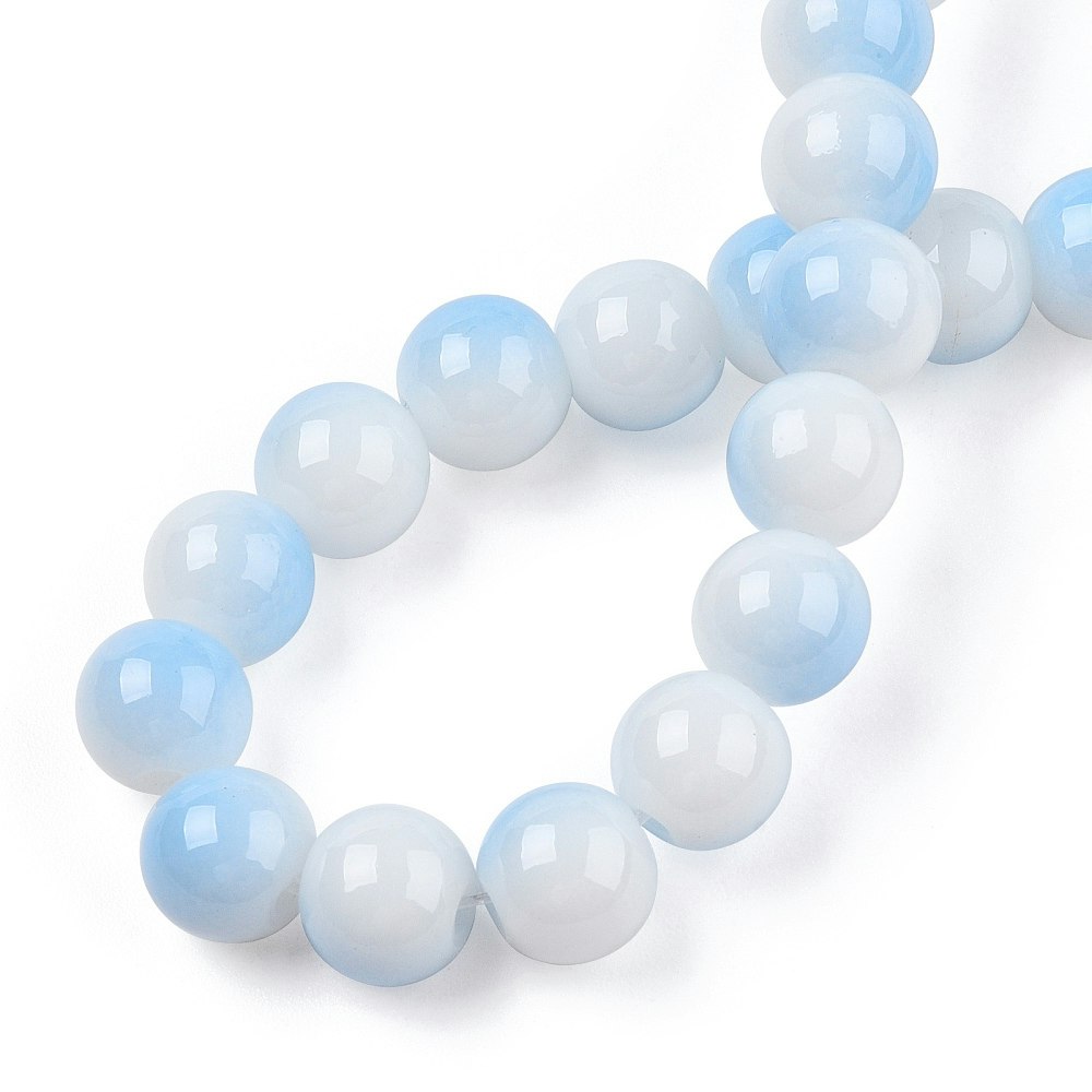 3057 Glaspärla 8mm cornflower blue