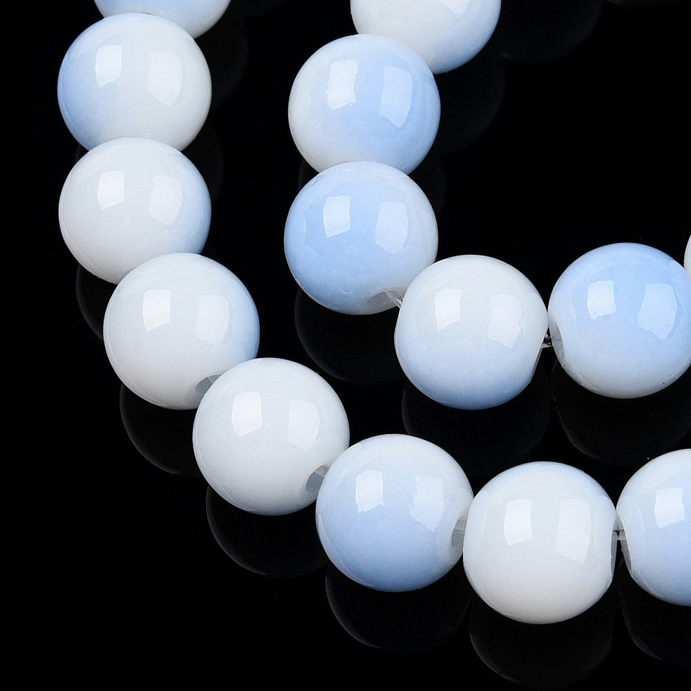3057 Glaspärla 8mm cornflower blue