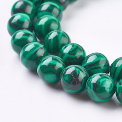 3107 syntetisk Malachite 8mm