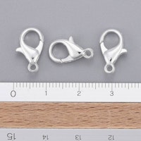 3108 Klolås silver 14mm 50 stk